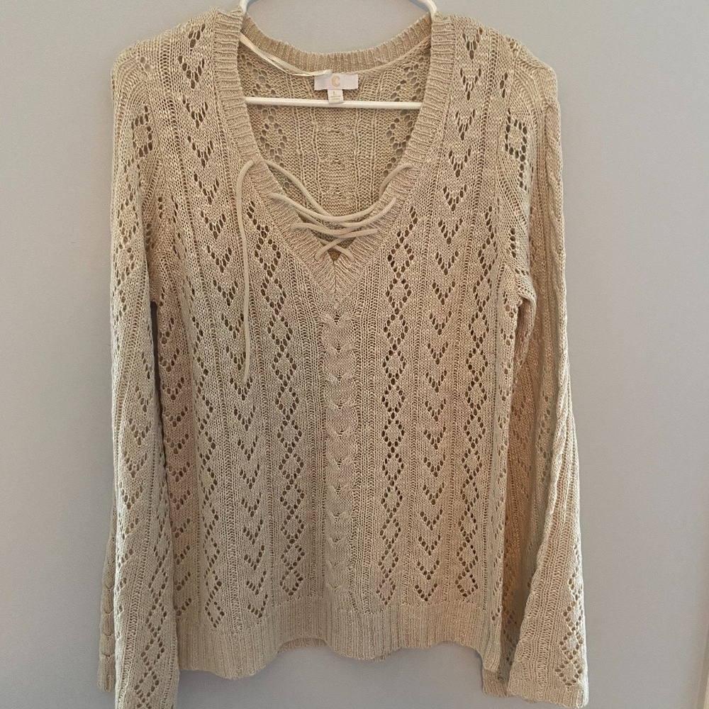 Cream Sweater